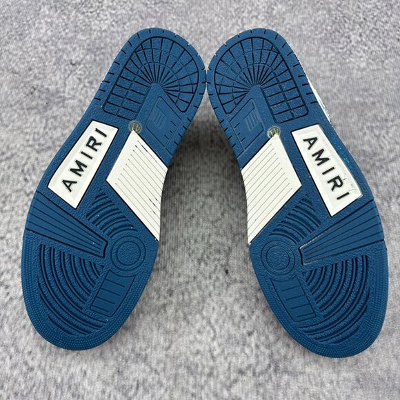 Amiri Sneakers Lowes Skel En Denim - Picture 6 of 6